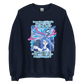 Weird Hair Attitude Blue - Unisex Sweatshirt