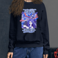 Weird Hair Attitude Dark Blue - Unisex Sweatshirt