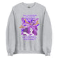 Weird Hair Attitude Purple - Unisex Sweatshirt