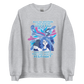 Weird Hair Attitude Blue - Unisex Sweatshirt