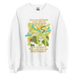 Weird Hair Attitude Green - Unisex Sweatshirt