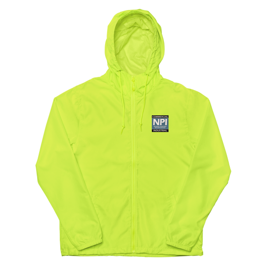 NPI STAPLE - Unisex lightweight zip up windbreaker