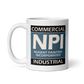 NPI STAPLE - White glossy mug