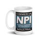 NPI STAPLE - White glossy mug