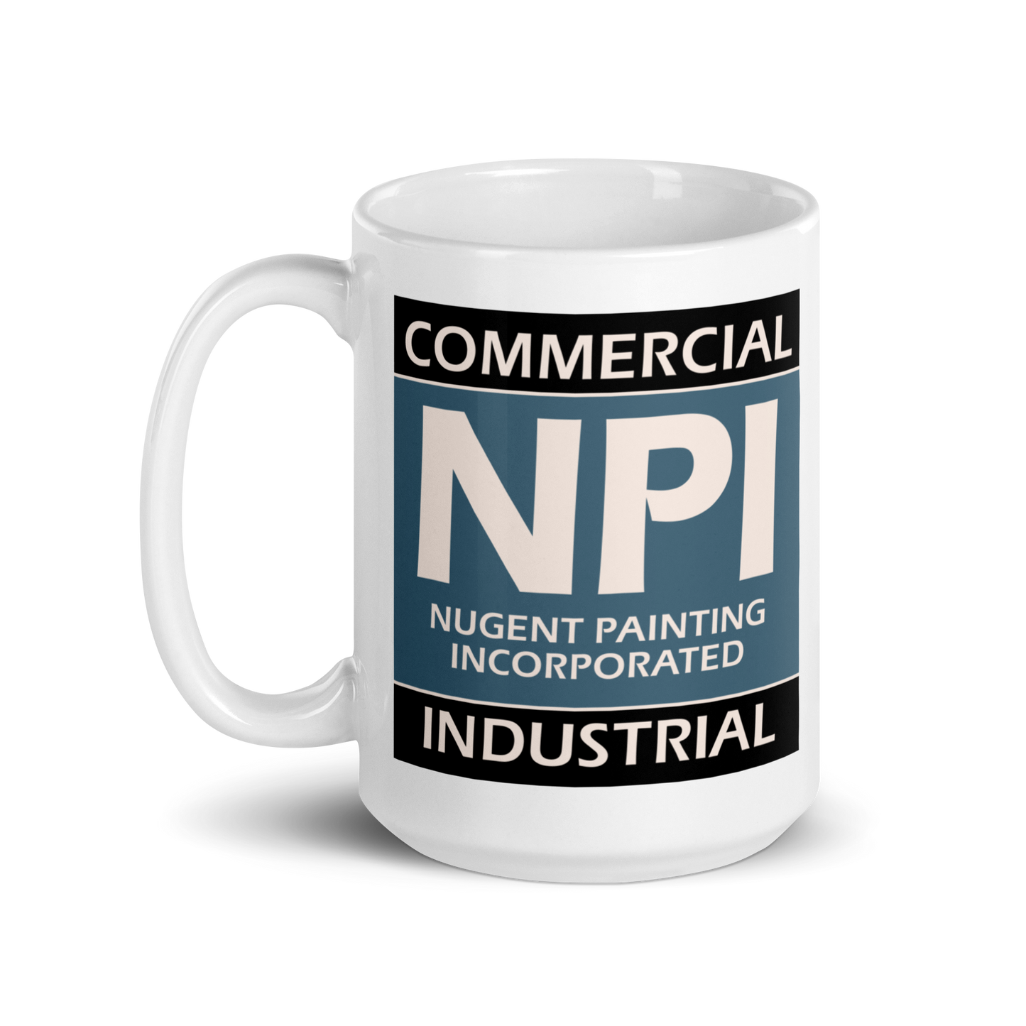 NPI STAPLE - White glossy mug