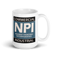 NPI STAPLE - White glossy mug
