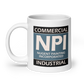 NPI STAPLE - White glossy mug