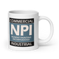 NPI STAPLE - White glossy mug