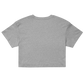 Weird Hair Attitude Blue - Women’s crop top
