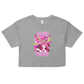Weird Hair Attitude Pink - Women’s crop top