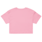 Weird Hair Attitude Blue - Women’s crop top