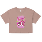 Weird Hair Attitude Pink - Women’s crop top