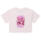 Weird Hair Attitude Pink - Women’s crop top