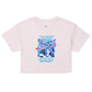 Weird Hair Attitude Blue - Women’s crop top