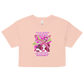 Weird Hair Attitude Pink - Women’s crop top