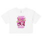 Weird Hair Attitude Pink - Women’s crop top