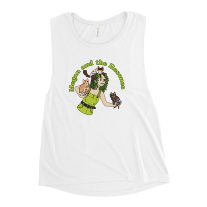 Megan and the Rescues - Ladies’ Muscle Tank