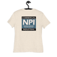 NPI STAPLE - Women's Relaxed T-Shirt